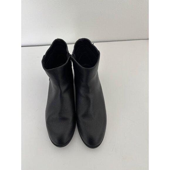 Kelly & Katie Boots 11 Ankle Double Buckle Side Zip Urban Casual Street Style - Picture 2 of 16